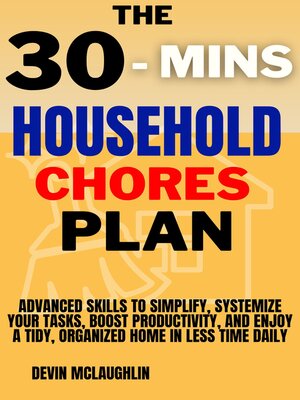 cover image of 30--Mins Household Chores Plan